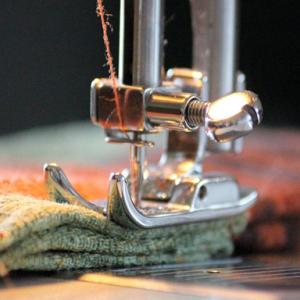 image of pressure foot of sewing machine