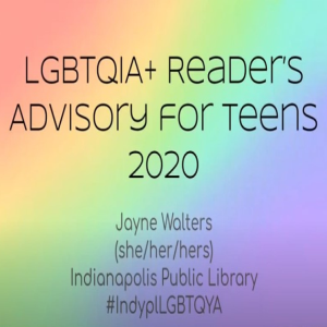 LGBTQIA+ Reader's Advisory for Teens logo