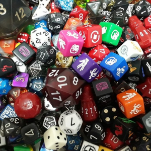 dungeons and dragons dice