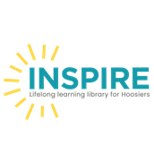 INSPIRE logo lifelong learning library for Hoosiers