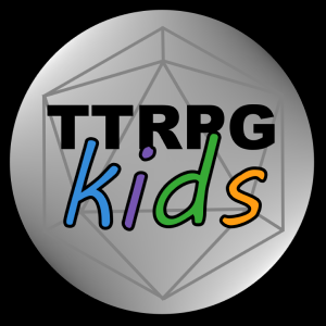 image for logo for table top role playing games ttrpg kids